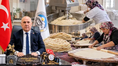 6 bin 300 ailenin kışlık ekmeğini belediye yoğurdu