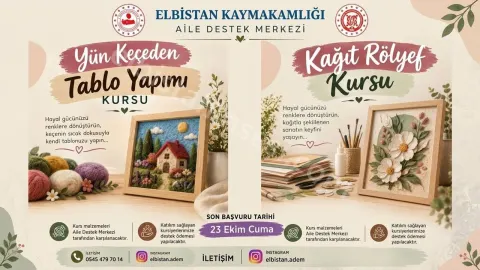 ADEM’de kadınlara yönelik 2 kurs birden açılıyor