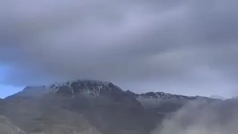 Afşin’de Kışın Habercisi! Berit Dağı’nın Zirvesi Beyaza Büründü