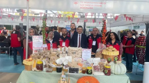 Afşin’in Yöresel Ürünleri Tarım Fuarı’nda Tanıtılıyor