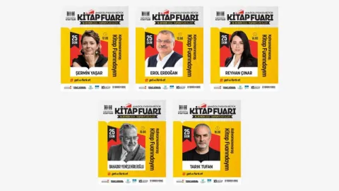 Anadolu’nun En Büyük Kitap Fuarı Son Gününde 5 Değerli İsmi Ağırlayacak