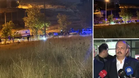 Başkentte polise saldırı