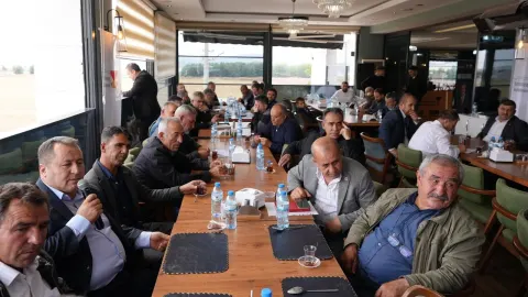 Büyükşehir’in Muhtarlar Buluşması Pazarcık’ta yapıldı