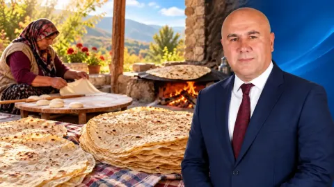 Ekinözü’nde 6 bin 300 kişinin kışlık ekmeği yoğruldu