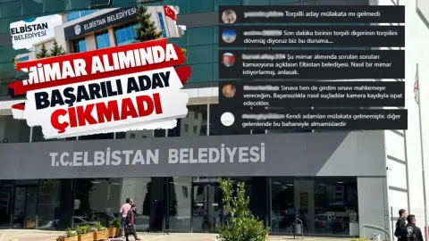 Elbistan Belediyesi tüm adayları başarısız buldu, iddialar peş peşe geldi