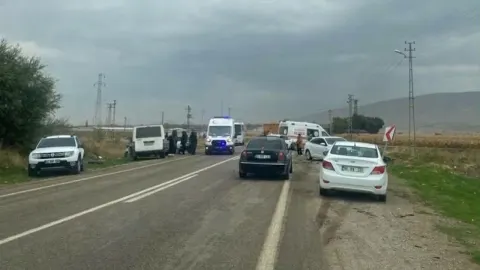 Elbistan-Çoğulhan Yolunda Kaza! 2 Yaralı