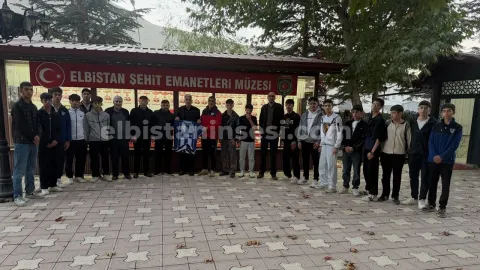 Elbistan FK’dan Şehit Emanetleri Müzesi’ne ziyaret
