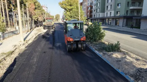 Elbistan’da Recep Tayyip Erdoğan Bulvarı Asfaltla Buluşuyor!