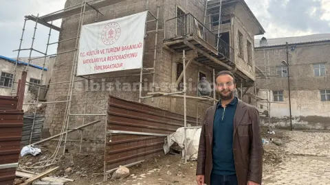 Elbistan’da tarihe dokunan evde restorasyon başladı