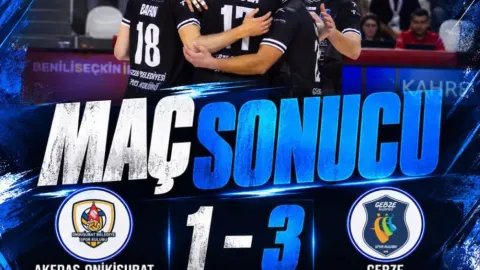 Gebze’nin Efeleri lige zaferle başladı: 3-1