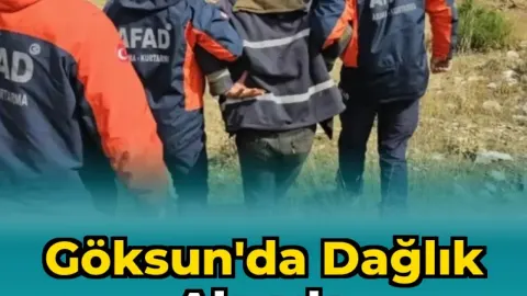 Göksun'da Dağlık Alanda Rahatsızlanan Çobana AFAD Ekipleri Ulaştı