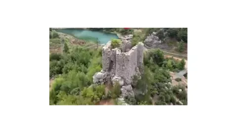 Kahramanmaraş Andırın'da 16 Asırlık Haştırın Kalesi Tarihi Doku ve Güzellikleriyle Dikkat Çekiyor.