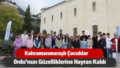 Kahramanmaraşlı Çocuklar Ordu’nun Güzelliklerine Hayran Kaldı