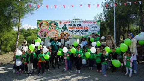 Kahramanmaraş’ta Miniklerden Can Dostlara Anlamlı Ziyaret!