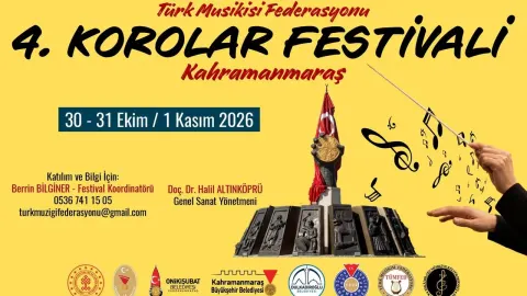 Kahramanmaraş’ta Türkiye’nin Sesleri Yükselecek: 4. Korolar Festivali İçin Geri Sayıma