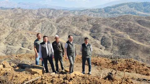 Kahramanmaraş’taki Orman Yangınının Yaraları Sarılıyor! 1 Milyon Fidan Toprakla Buluşacak