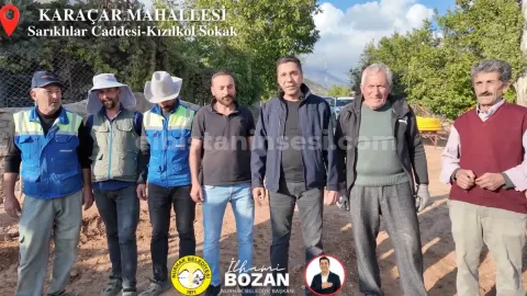 Nurhak’ta doğal gaz çalışmaları sürüyor