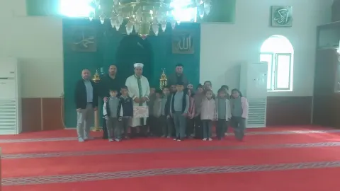Öğrencilerden Camiler ve Din Görevlileri Haftası ziyareti