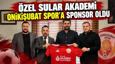Onikişubat Spor’un yeni sağlık sponsoru Sular Akademi