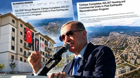 Saatte 23, günde 550 konut! Asrın inşa seferberliği ABD'de manşetlerde