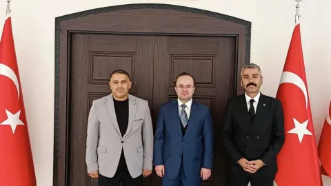 Siyasi Parti İlçe Başkanlarından Kaymakam Arslantürk’e Ziyaret